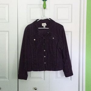 Casual corduroy jacket
